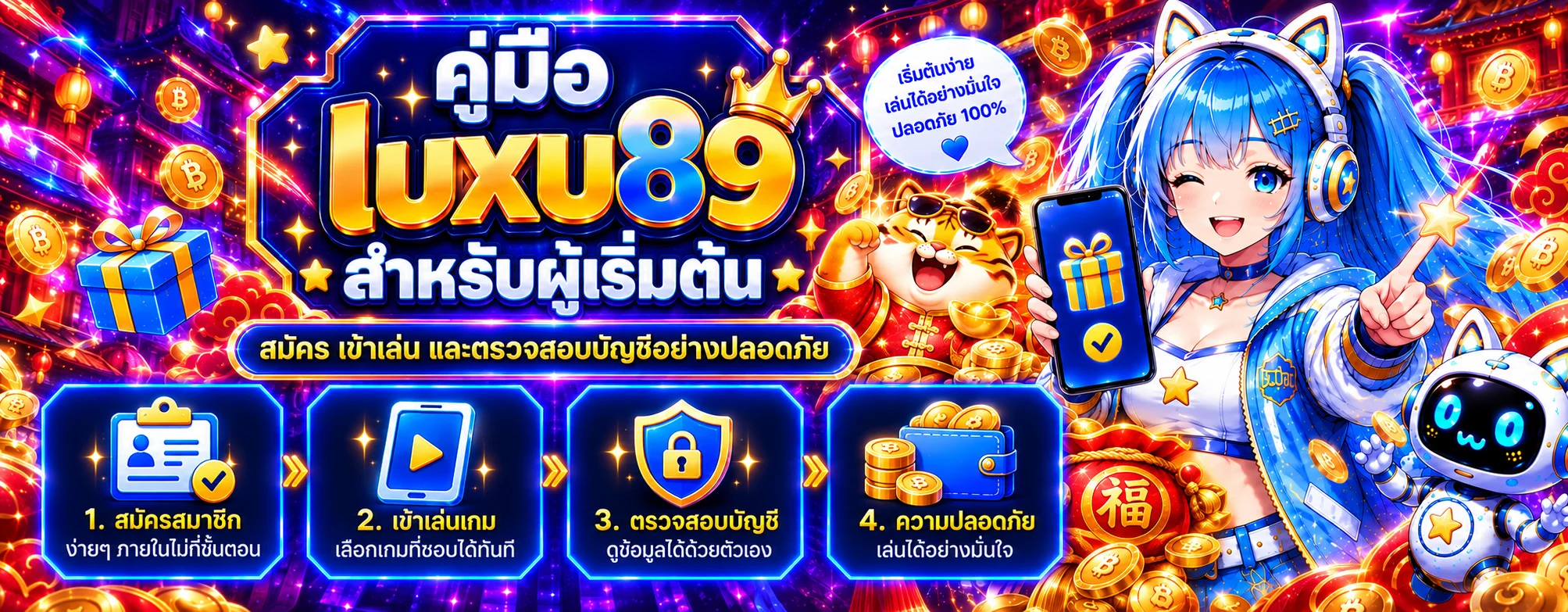 luxu89 คู่มือสมัครและเข้าใช้งานสำหรับผู้เริ่มต้น